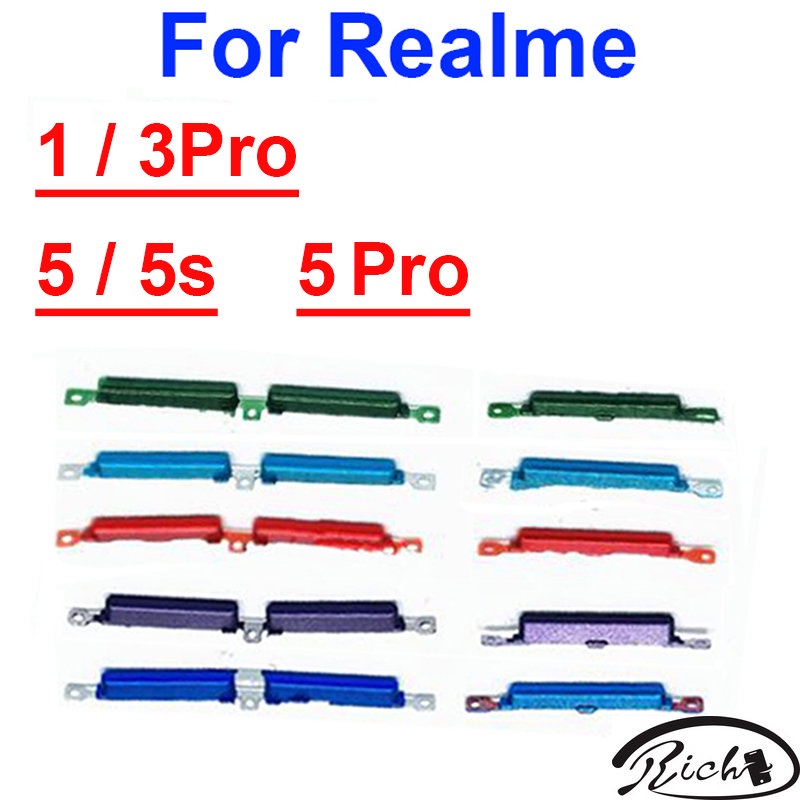 Power Volume Button For OPPO Realme 1 3 Pro 5 5S 5i On Off Power Volume ...