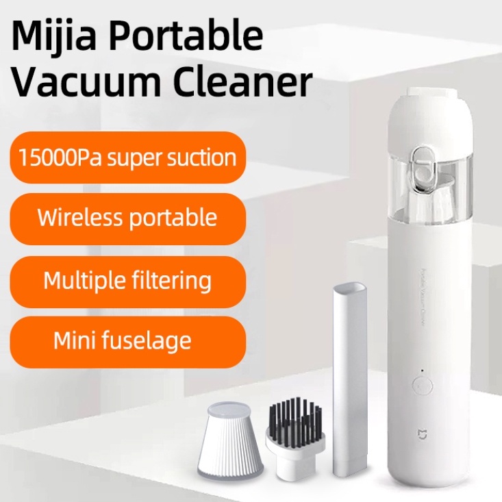 Xiaomi Mijia Handheld Vacuum Cleaner Mini Portable Powerful Brushless