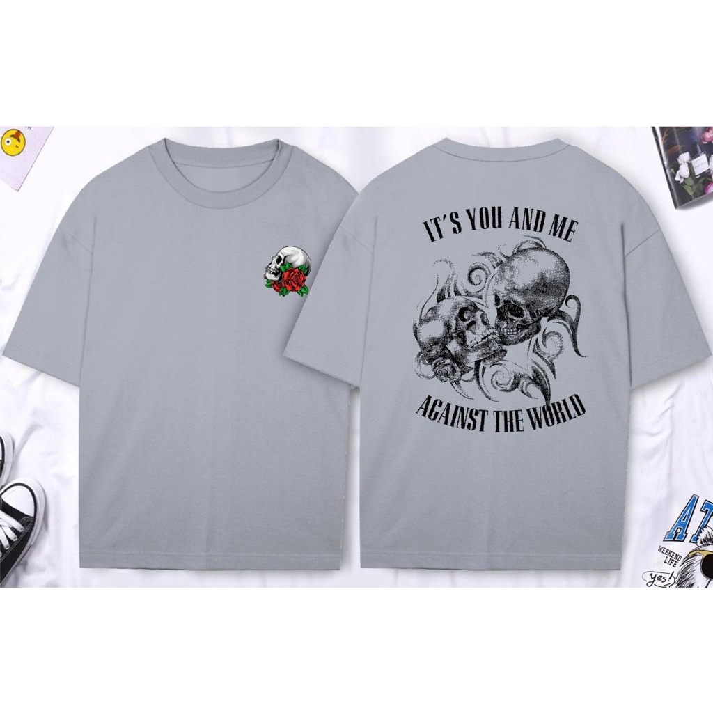 Men's T-shirt Men's Distro T-Shirt YOU AND ME Men's T-Shirt RD042 AMG ...