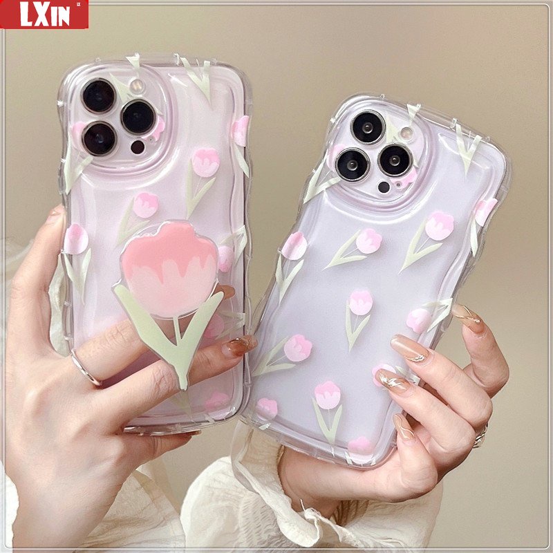 Flower Bracket Case for Realme Note 50 C53 C51 C55 C21Y C25Y C12 C11 ...