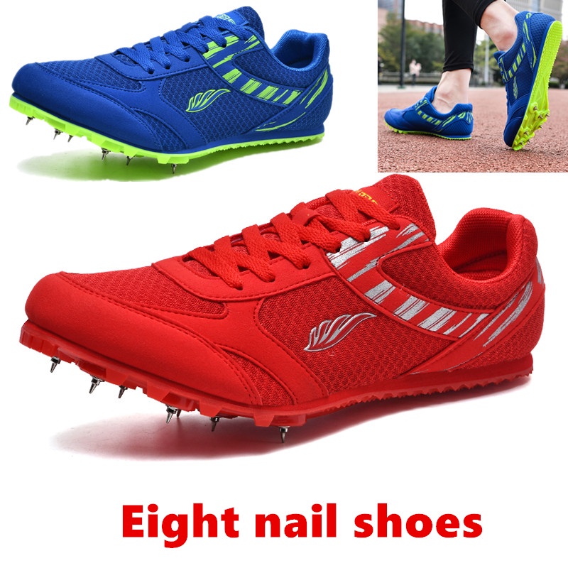 Size 3246 Track and Field Shoes Spikes Mesh Sneakers Training