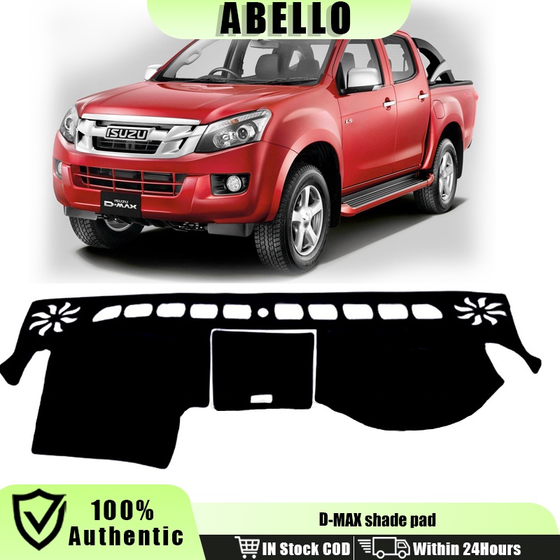 Isuzu DMAX Dashboard Cover for 2015 2021 Black Dash board Mat with