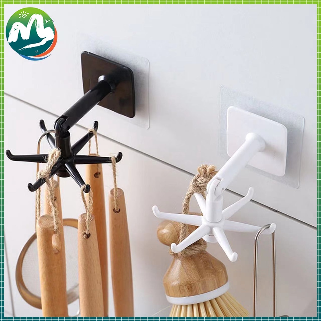 MS Rotating hook 360 Degrees Rotating Hook Kitchen Accessories Storage ...