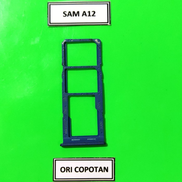 Sim TRAY SAMSUNG A12 ORIGINAL (Unit) | Shopee Philippines