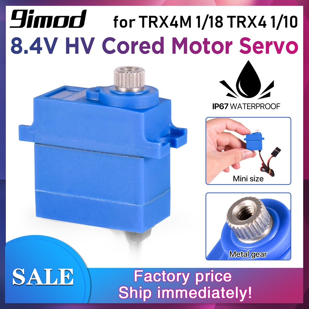 Servo Numérique étanche 9imod HV 51Kg 8.4V – Pour Modèle RC 1/8 1/10 DIY