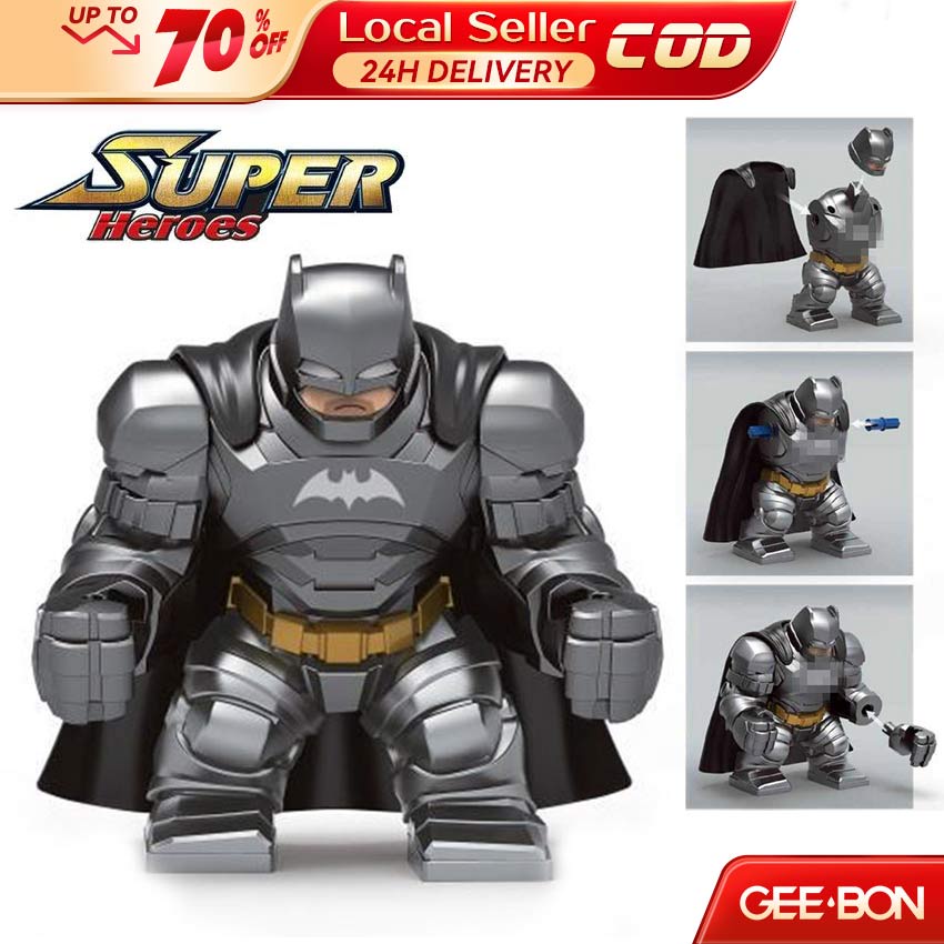 GEEBON Bat Man Building Block Mini Movie Dolls Model Toy DIY Anime Gift ...
