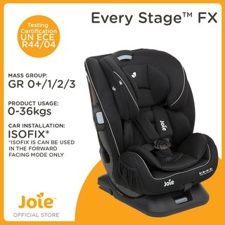 Joie Every Stage Car Seat with ISOFix Group 0 1 2 3 Coal