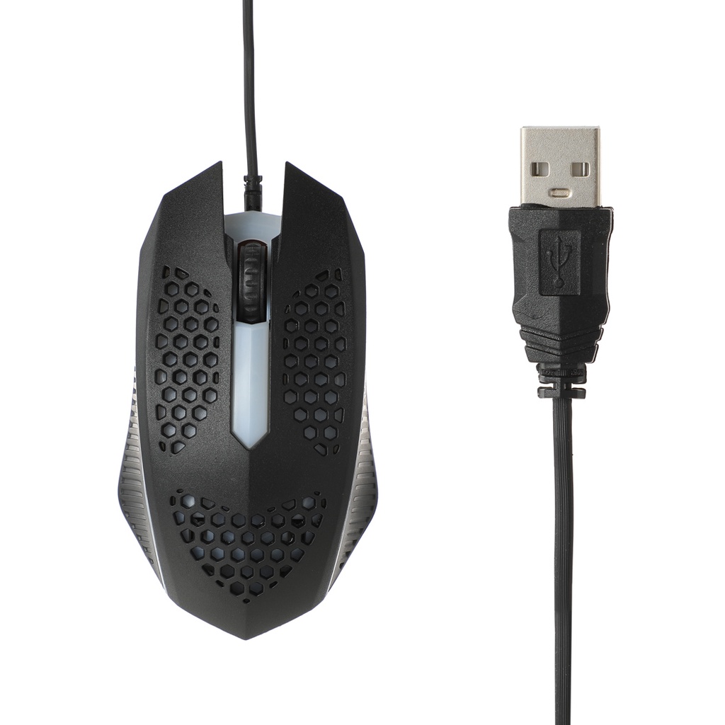 MINISO Lightweight Gaming Mouse with Lights Model EGMS22056 Black