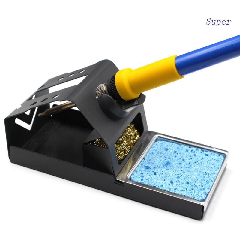 Super Soldering Iron Stand Heavy Duty Solder Iron Holder Metal Base