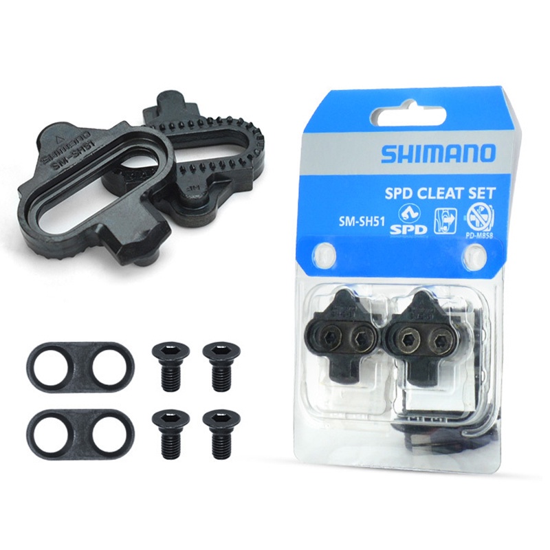 Cleat Attachment SMSH51 SPD Cleats MTB Bike Bicycle Release Pedal