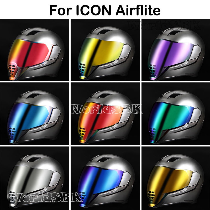 Helmet Motosikal Visor Kes Untuk Ikon Airflite Helmet Visor