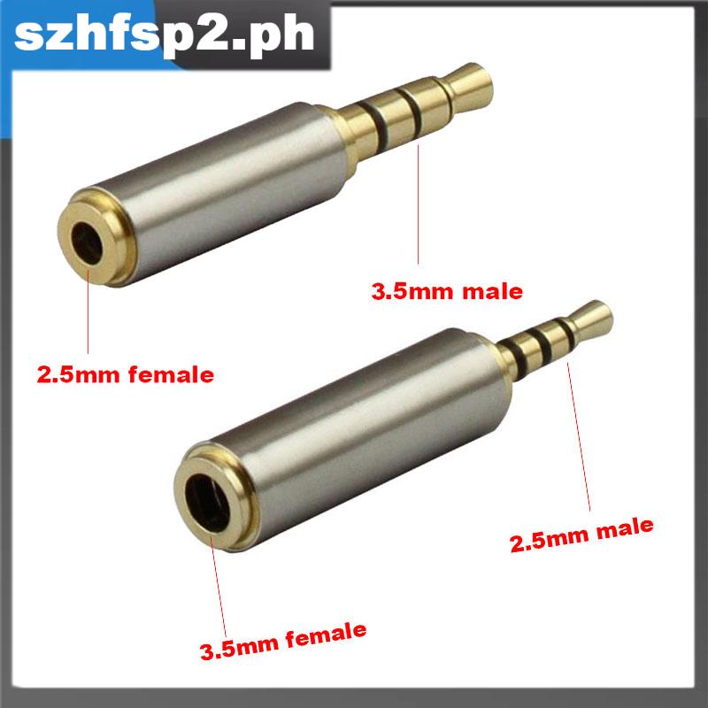 3.5mm to 2.5mm Male to Female Audio Adapter Converter DIY Stereo Repair
