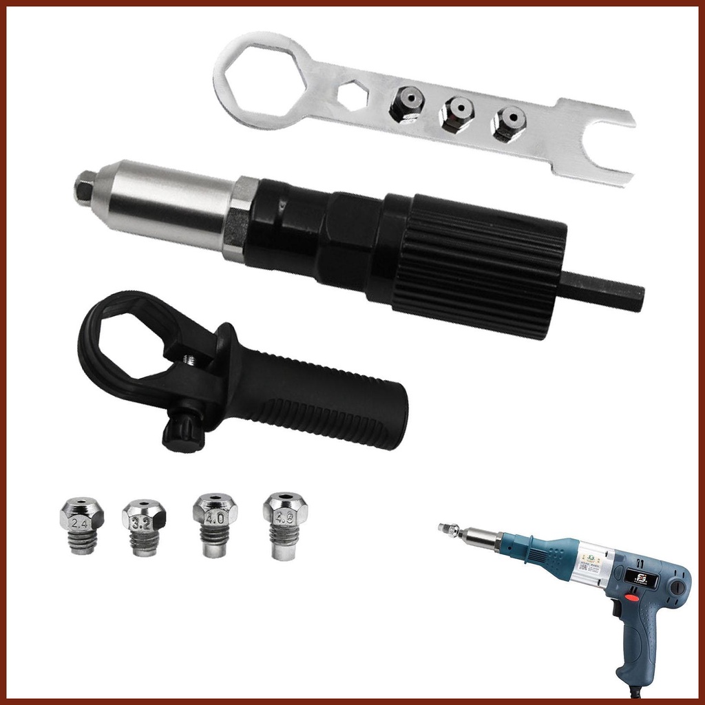 Riveter Adapter Cordless Drill Electric Riveter Adapter Professional