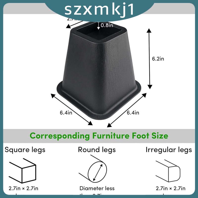 [Szxmkj1] Furniture Riser for Sofa Floor Protector in Heights 6 ...