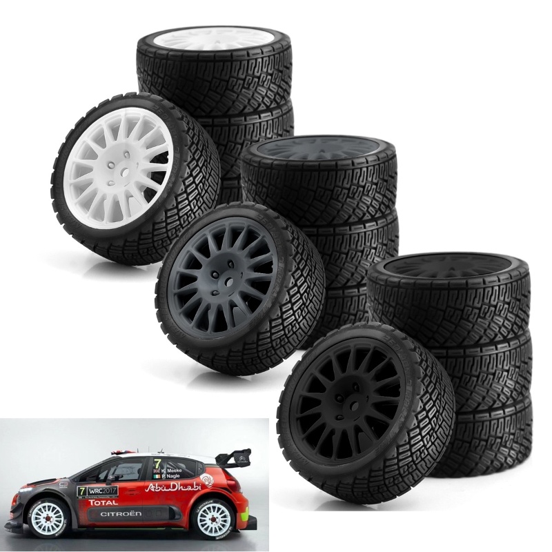 Rc Racing Car Tires On Road Tyre Wheel For Tamiya Tt Tt Xv Ta Ptg Hpi Wr Hsp