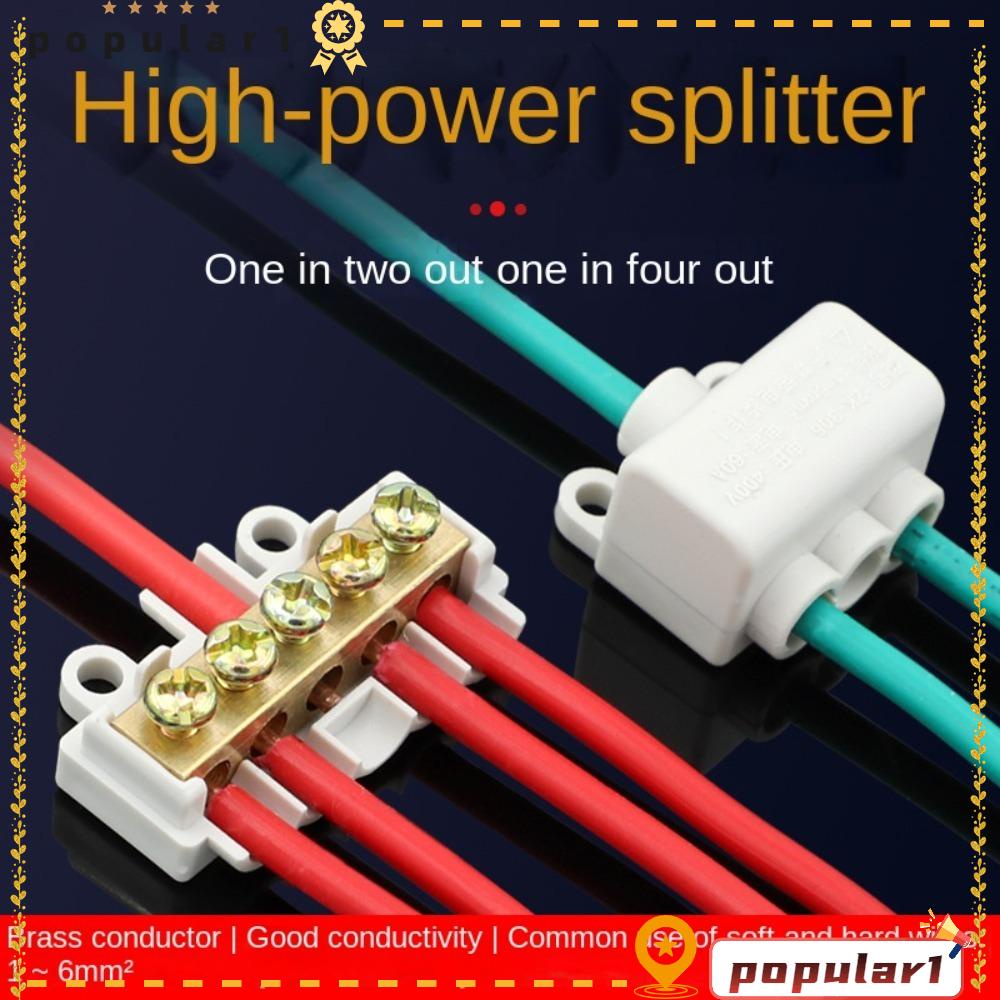 POPULAR T-type Wiring Terminal Universal Terminal Block Locking Quick ...