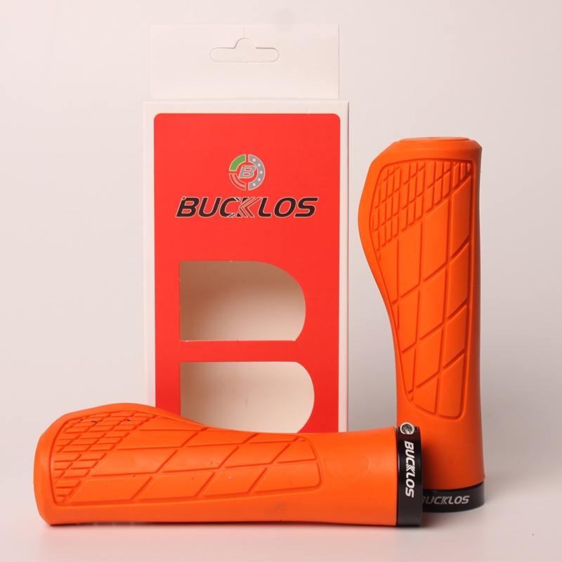 BUCKLOS Bike Grip Handle Lock on Bicycle Handle Grips Ergonomic MTB