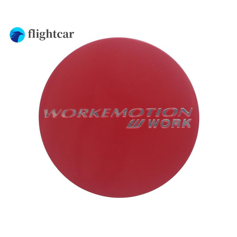 Flightcar 4PCS/LOT Car Racing 50MM Wheel Cover Cap Sticker RAYS VOLK VR ...