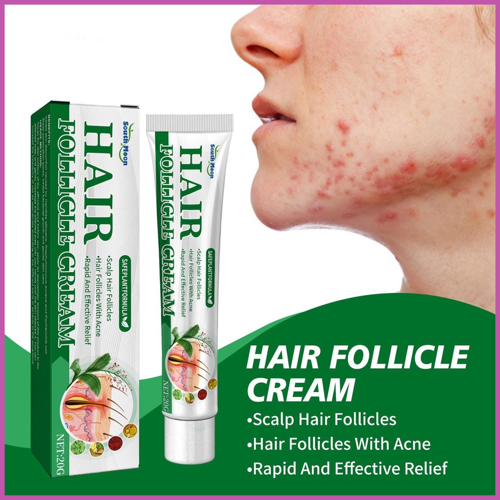 Chicken Skin Herbs Treatment Hair Follicle Dermatitis Body Scrub Cream Moisturizing Nourishing