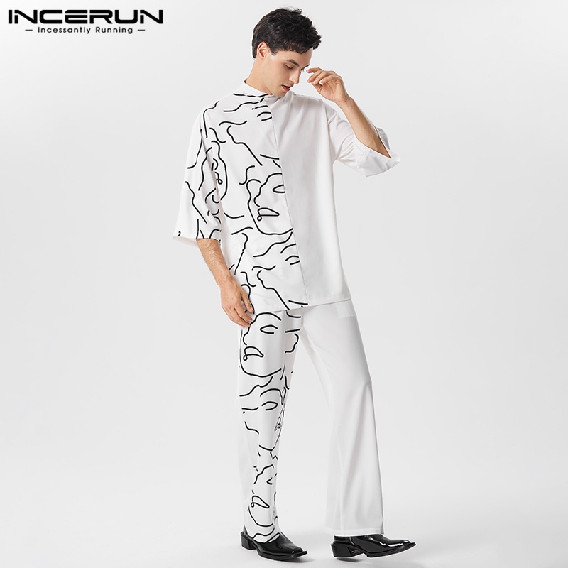 INCERUN Loose Top+Pants Casual Set | Shopee Philippines