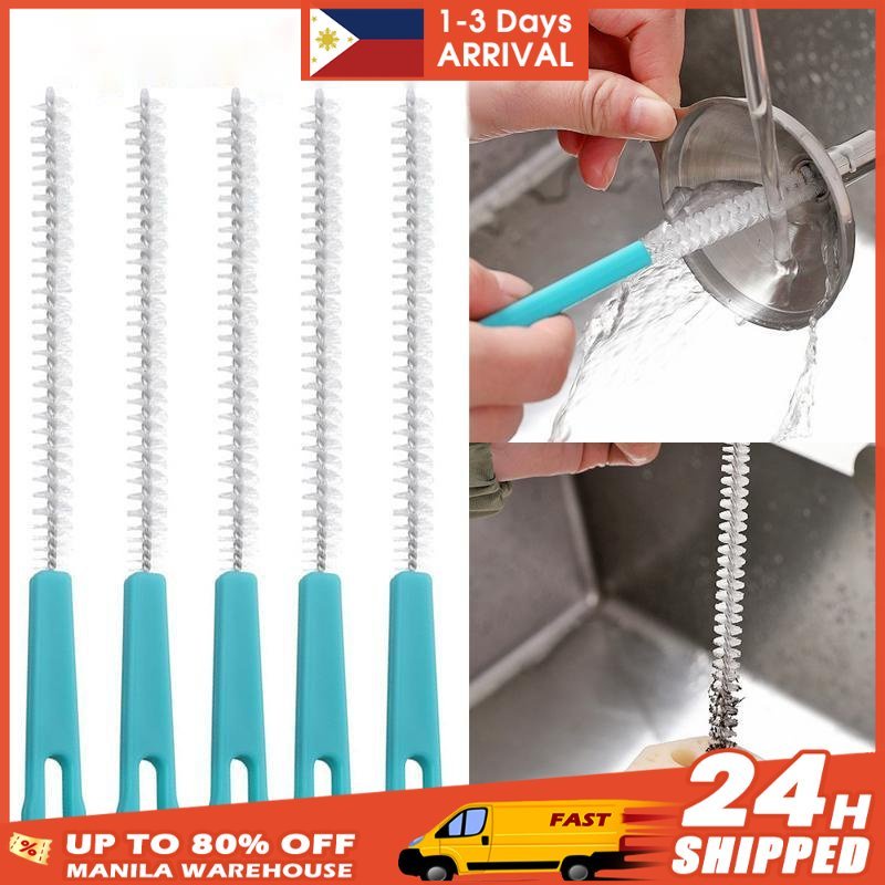 Nylon Spiral Brushes for Straws Stainless Steel Feeding Bottle Cleaning Brush Clean Tools