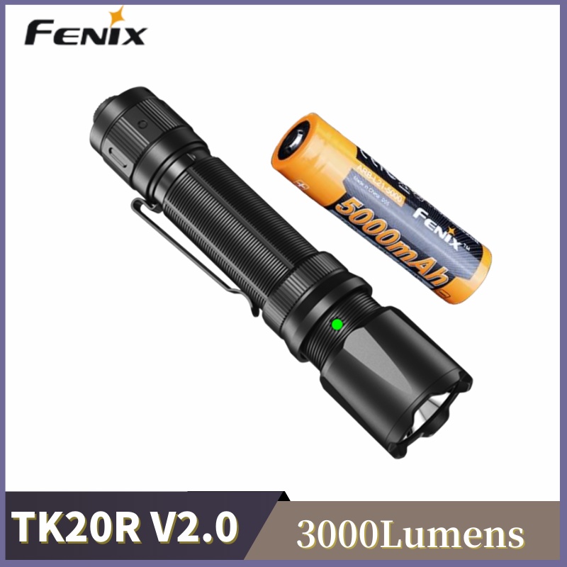 Fenix TK20R V2.0 3000Lumens rechargeable LED Flashlight 6 Lighting