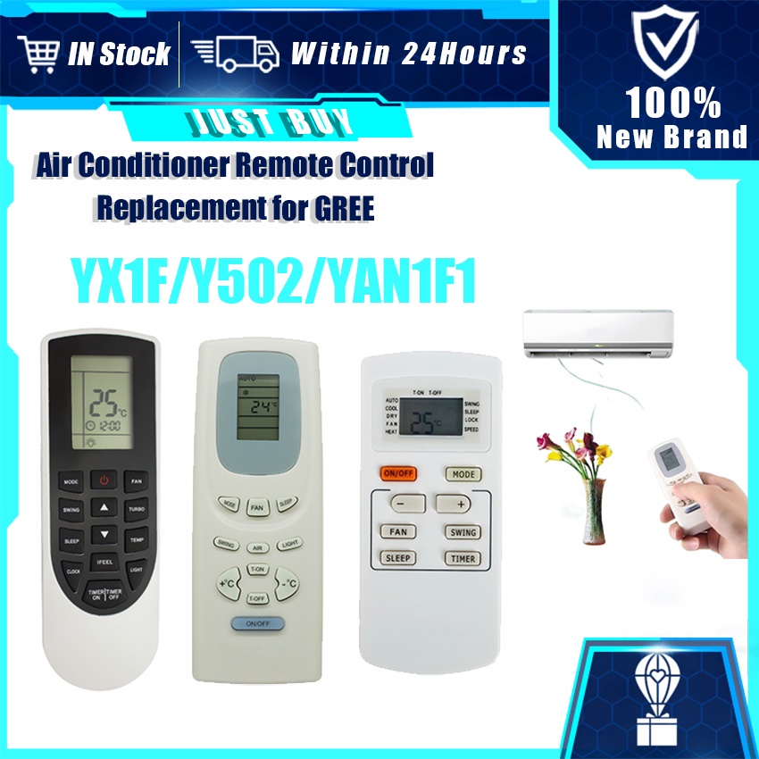 Universal Air Conditioner Remote Control Replacement For GREE YX1F