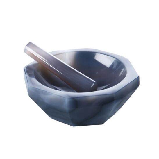 30mm 50mm 70mm 100mm All Sizes High Quality Natural Agate Mortar And