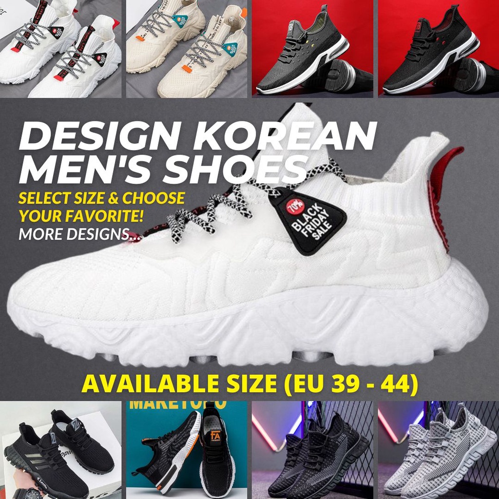 SE.PH Comfort Wear Shoes Korean EU 3944 Large Size Men's Fashion Shoes