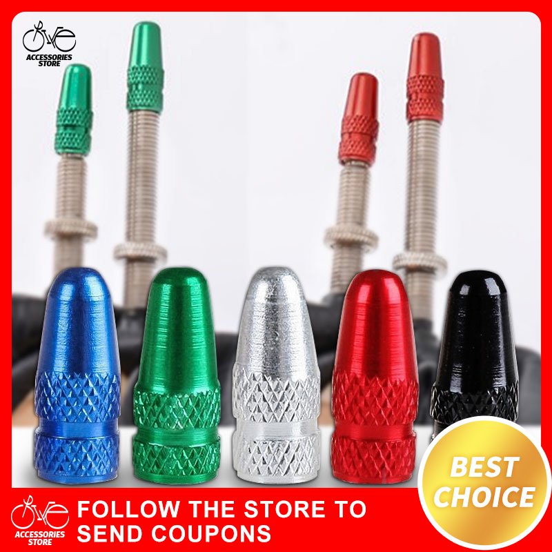 1PCS Tire Presta Valves Caps for Road Bike Tyre Ultralight Cap Aluminium Alloy Designed Valve