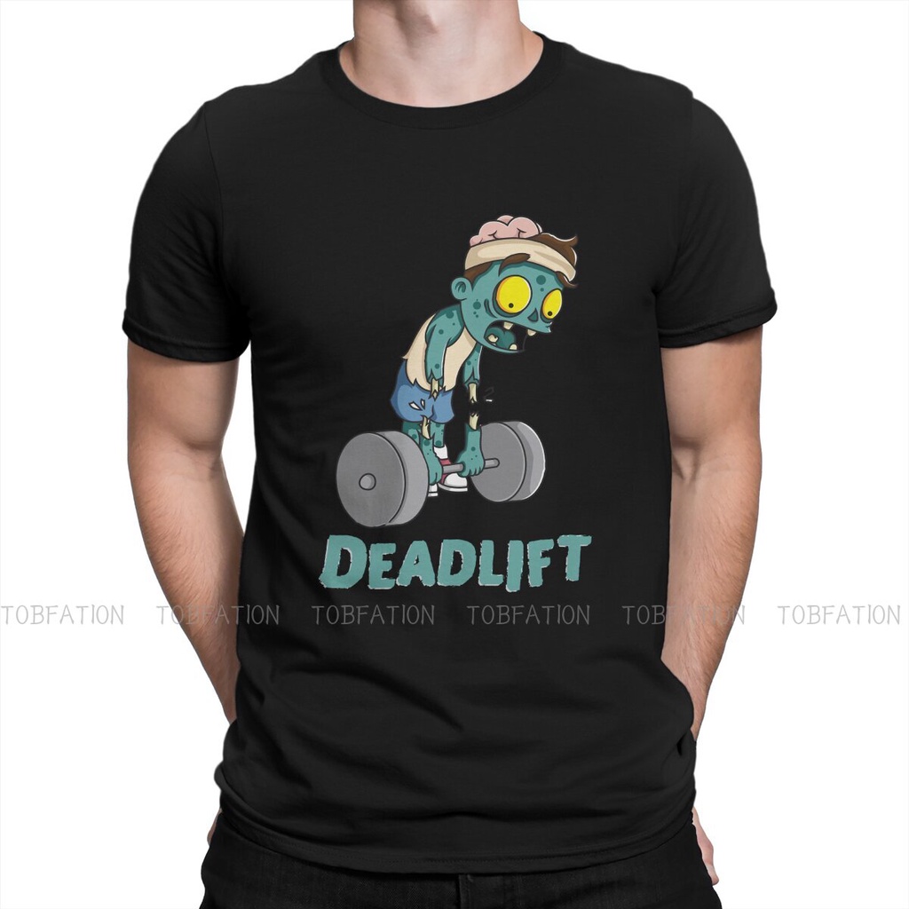 Workout Zombie Deadlift Tshirts Bodybuilding Gym Muscle Crossfit Male