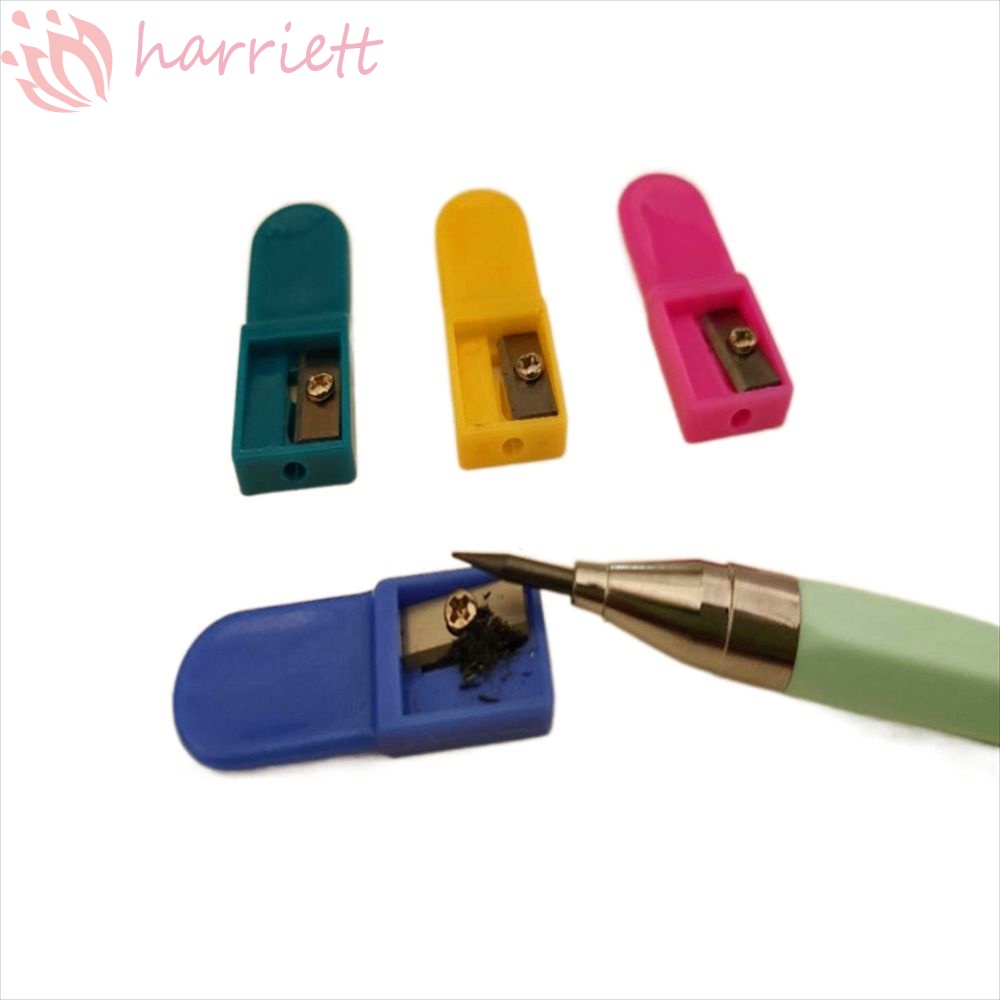 HARRIETT 5pcs Pencil Lead Sharpener School Supplies Stationery 2.0mm