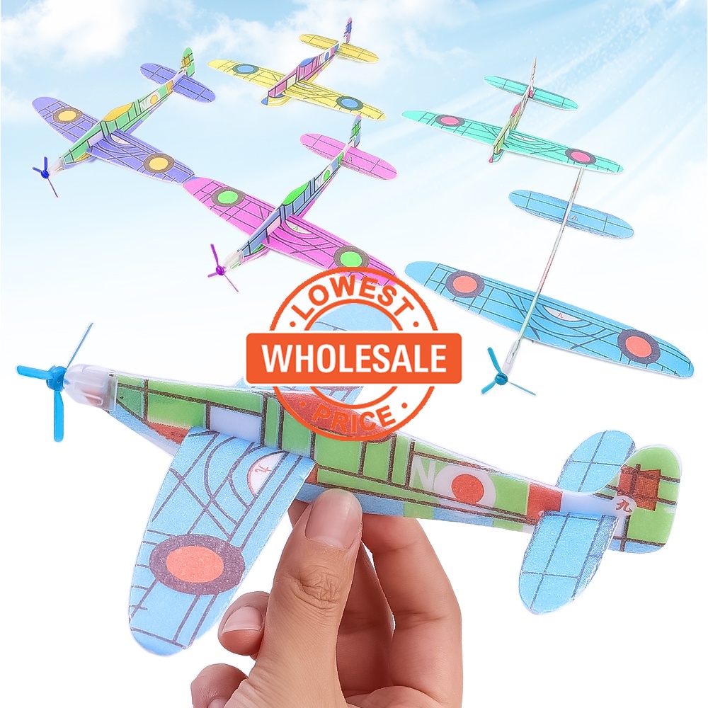 [ Wholesale ]Hand Throw Flying Glider Foam Airplane / Children Toys ...