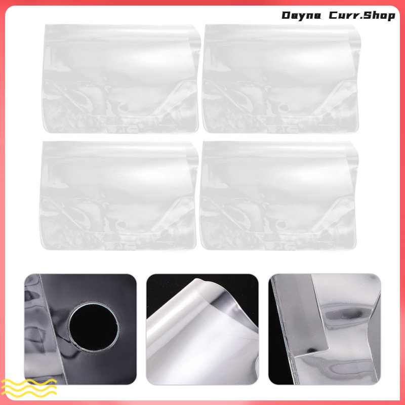 4 Pcs Plastic Book Covers Protection Sleeve Jacket Textbook Pvc Student nduni.ph Shopee