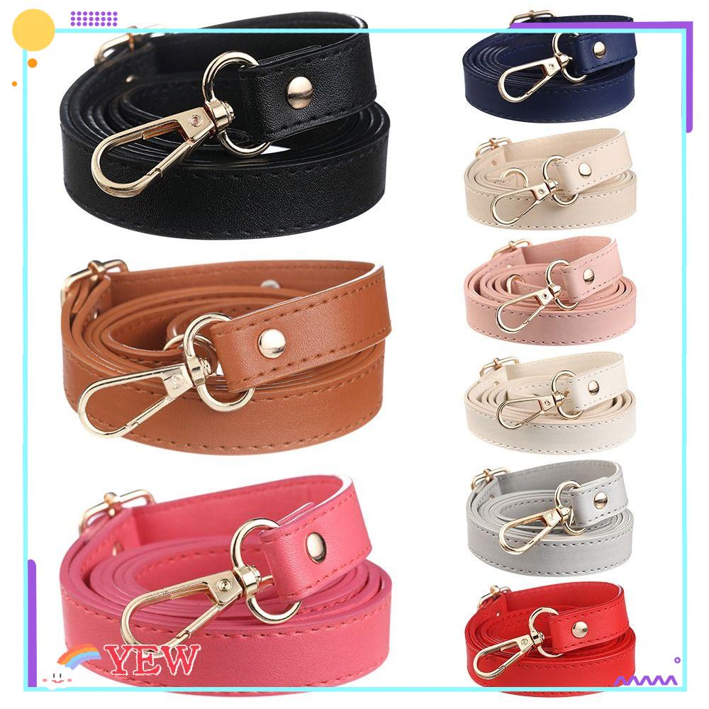YEW 130cm Leather Strap Detachable Crossbody Replacement Shoulder Bags