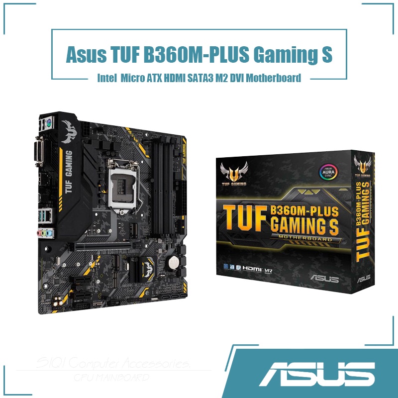 Intel Core i7 8700K + ASUS TUF B365M I7 8700k motherboard