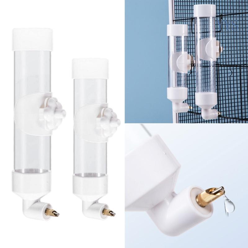 YYS Cage Water Bottles Automatic Feeders Top Fill NoDrip Drinking