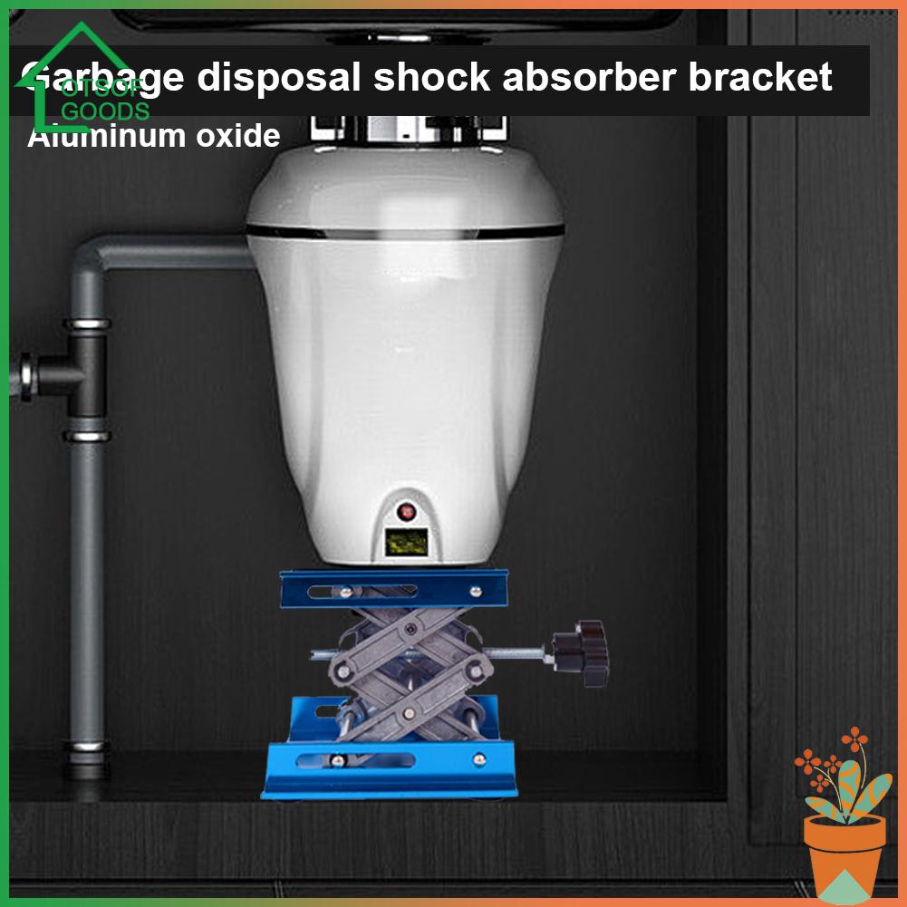 lotsofgoods Manual Adjustable Scissor Lift Jack Shock Absorption for