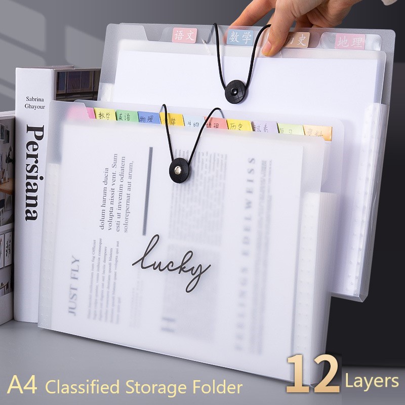 Classified Storage Folder Expending File Folder Transparent File ...