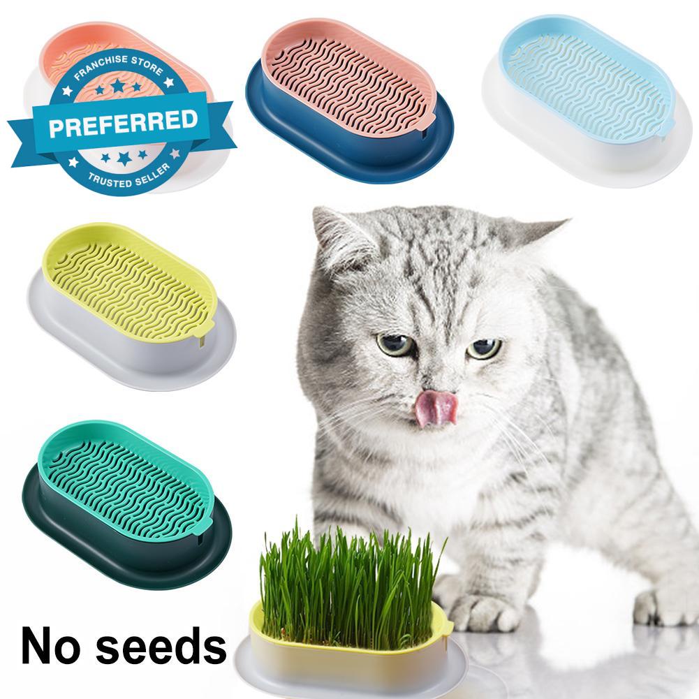 Breathable Cat Grass Box Planting Hydroponics Box Cat Grass Pot