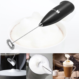 1pc Drink Mixer, Handheld Coffee Stirrer, Electric Beverage Blender, Milk &  Egg Beater battery Not Included(Color Random)