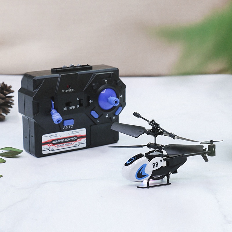 Mini helicopter 3.5-channel drop-resistant remote control aircraft ...