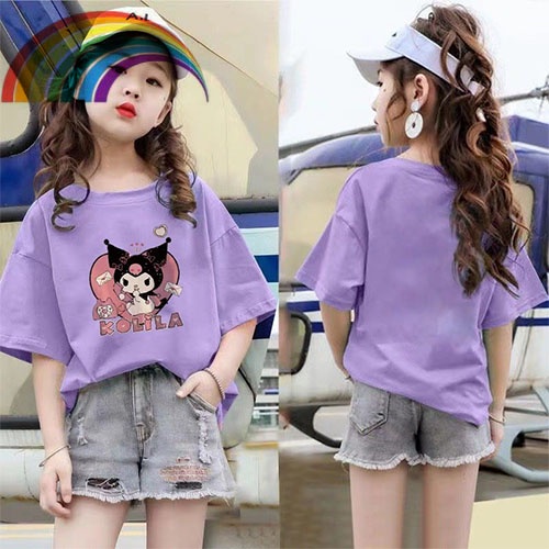 kuromi shirt for kids 3-14 Years Old | Shopee Philippines