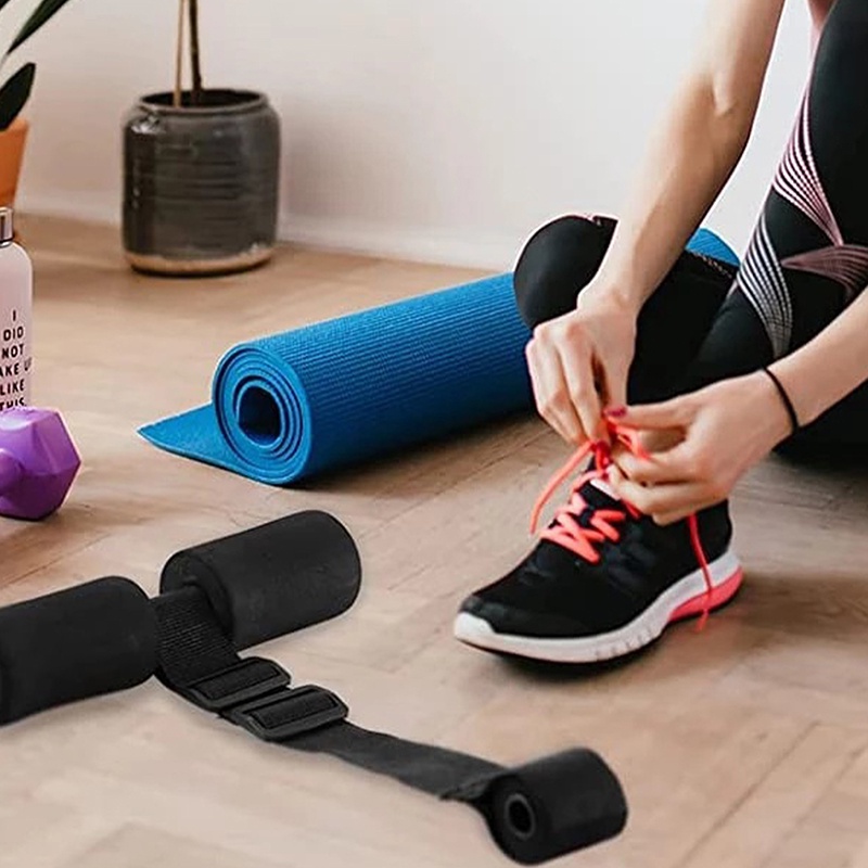 COOLSY New Nordic Hamstring Curl Strap Portable Sit-Up Aids Body ...