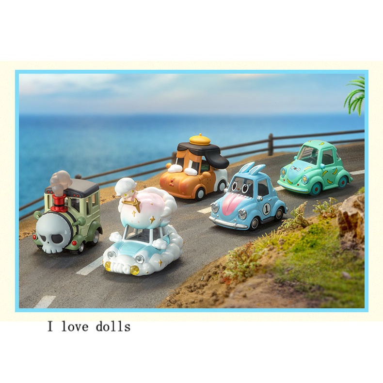 Crybaby Happy Weekend Dimoo Molly Pucky Labubu [Genuine] Doll Cute ...