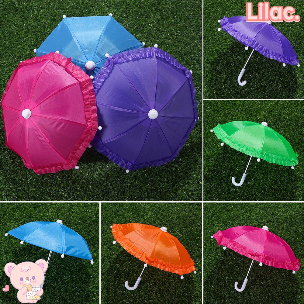 LILAC Lace Doll Umbrella Diameter 30cm For 18 Inch & 43cm Toys