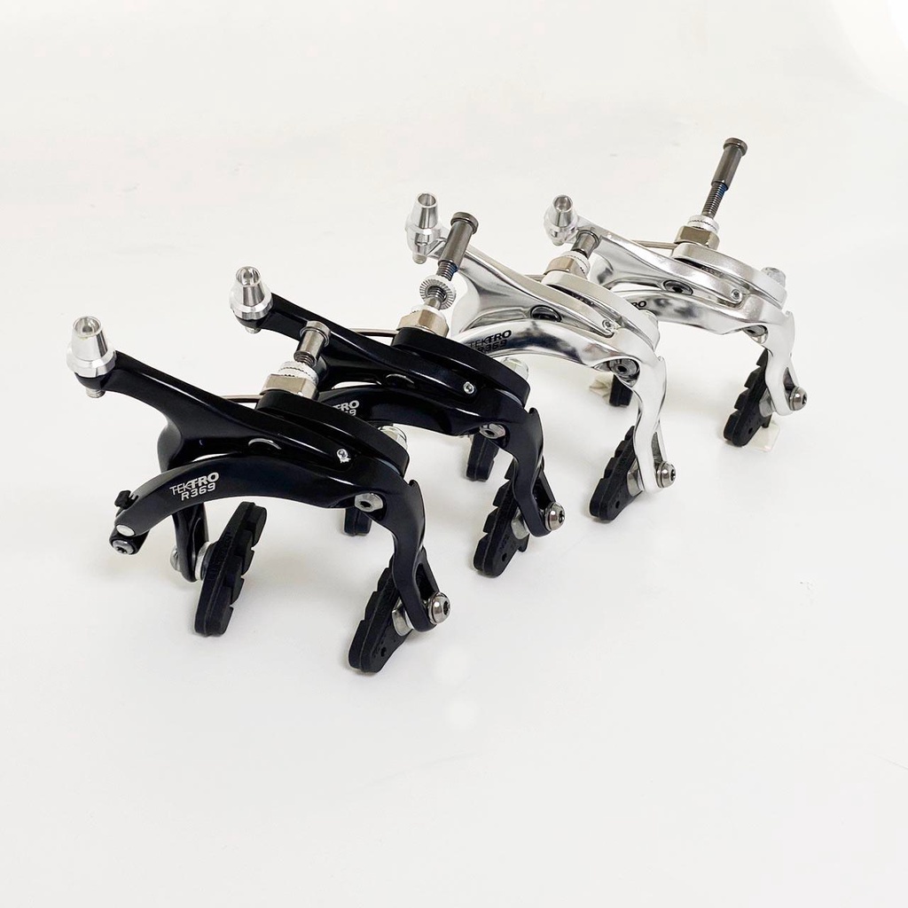 Yanhao Tektro R369 Silver Black Nut Bicycle Brake Caliper 53-73mm ...