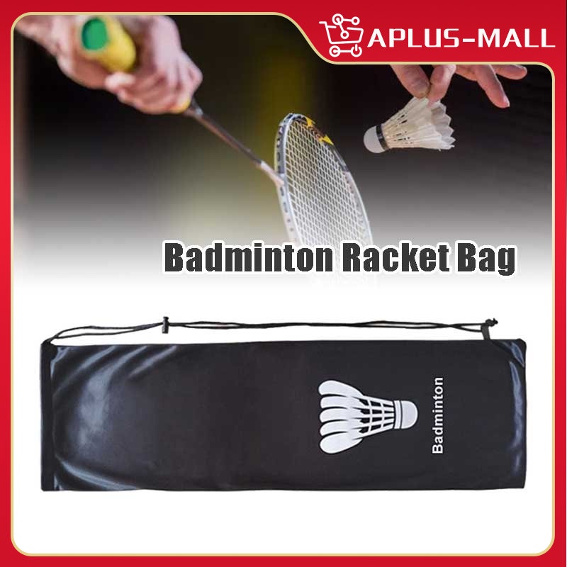1Pcs Plush Cloth Badminton Racket Bag Single Shoulder Portable ...
