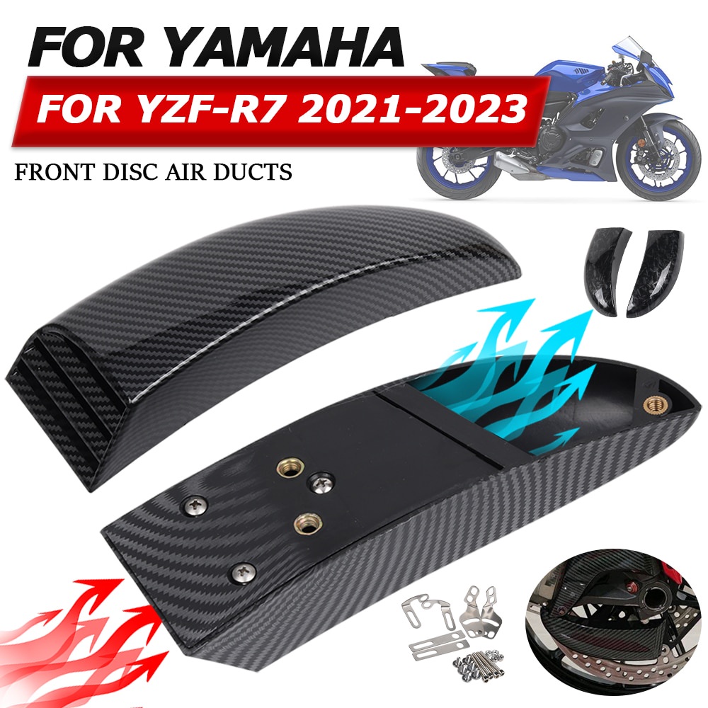 For Yamaha YZF R7 YZFR7 YZF-R7 2021 2022 2023 FRONT DISC COOLING AIR ...