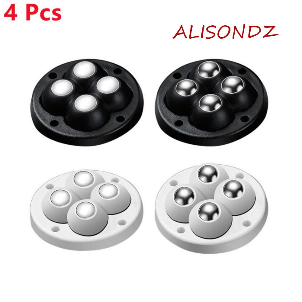 ALISONDZ Universal Pulley Mini Self-Adhesive Rotating Wheel Table Move ...